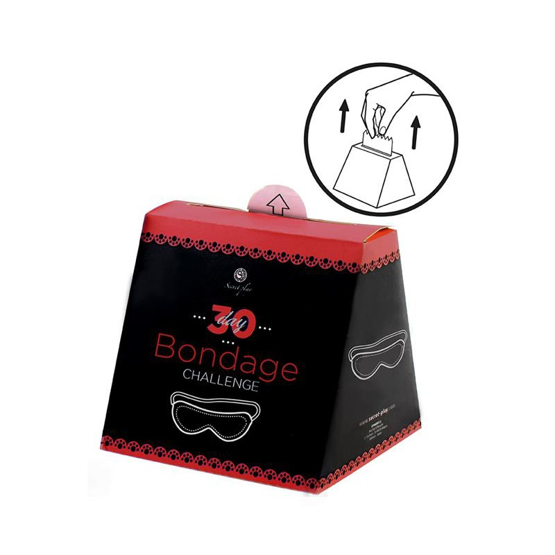 Secret Play Jeu Cartes Défis Bondage Challenge 30 jours